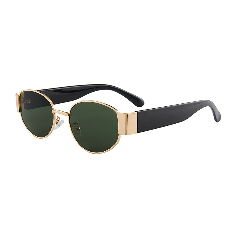 Trendy Small Frame Round Sunglasses Women Men Luxury