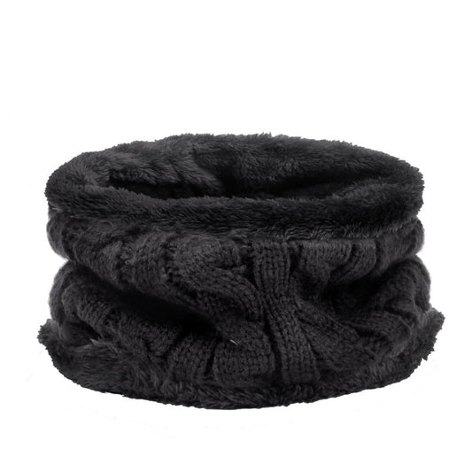 Autumn Winter Hats And Scarves For Men And Women With Velvet Thick