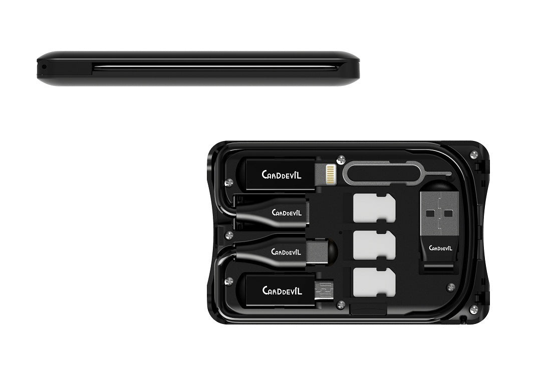 Multifunctional Travel Survival Card All-in-One Data Cable