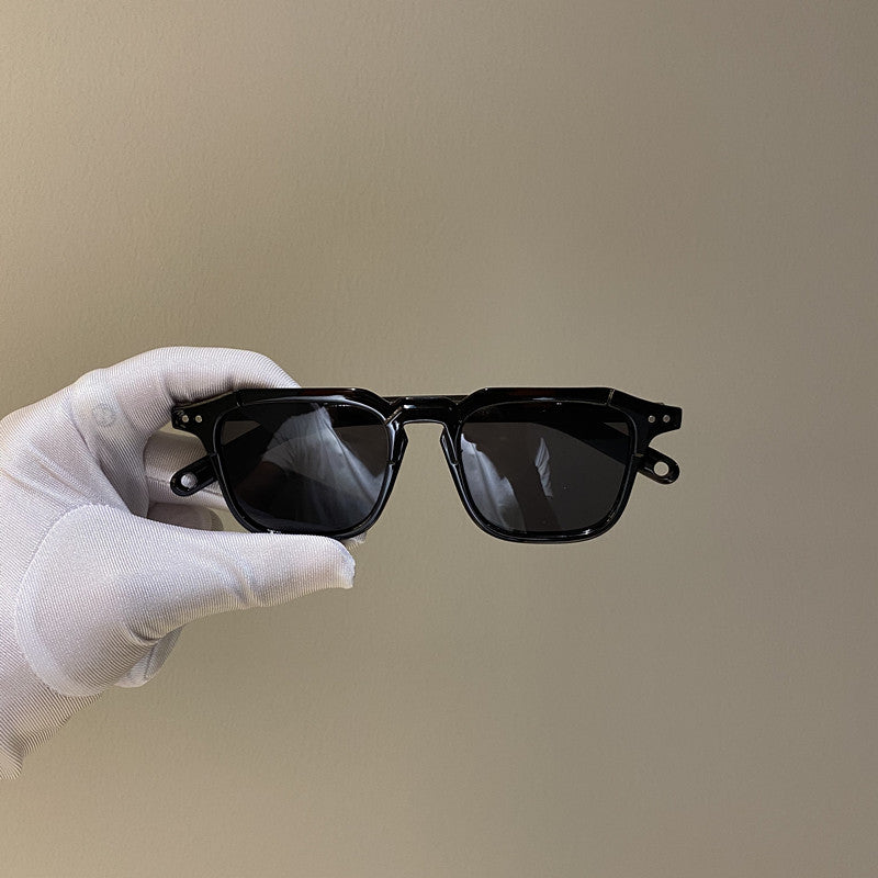 Small Square Rice Nail Sunglasses Female Trendy Personality Glasses