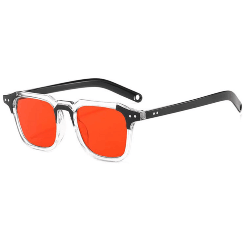 Small Square Rice Nail Sunglasses Female Trendy Personality Glasses