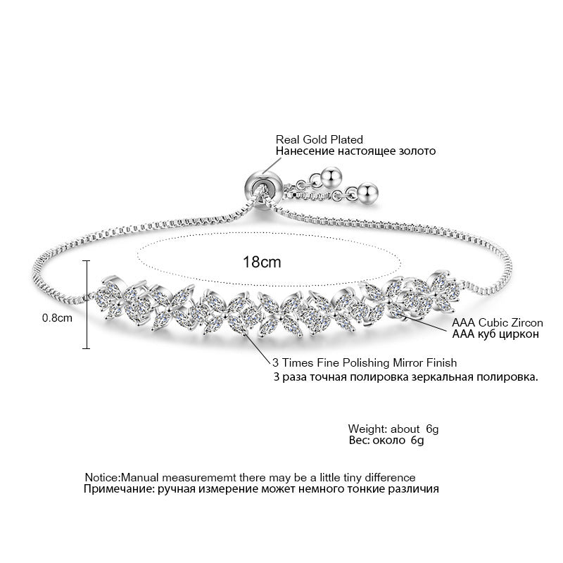 Personalized Simple Fashion Trending New Push-pull Bracelet