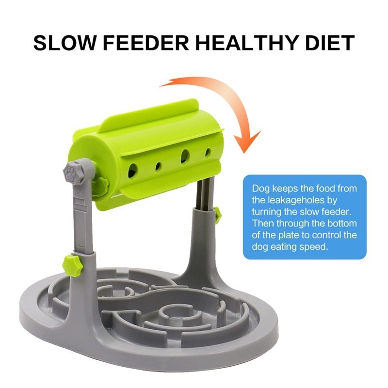 Pet Dog Toy Slow Feeders Healthy Diet Interactive Dog Toys IQ Training Toy Pet Food Feeder Foraging Toy Prevent Obesity Dog