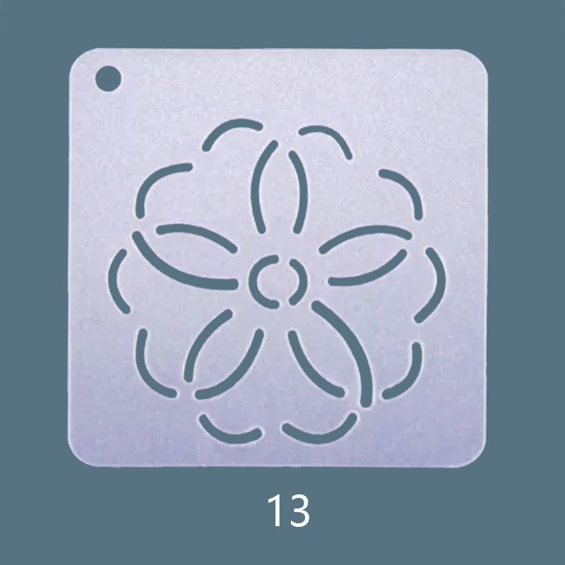 Frosted Textured Mesh Curved Ruler