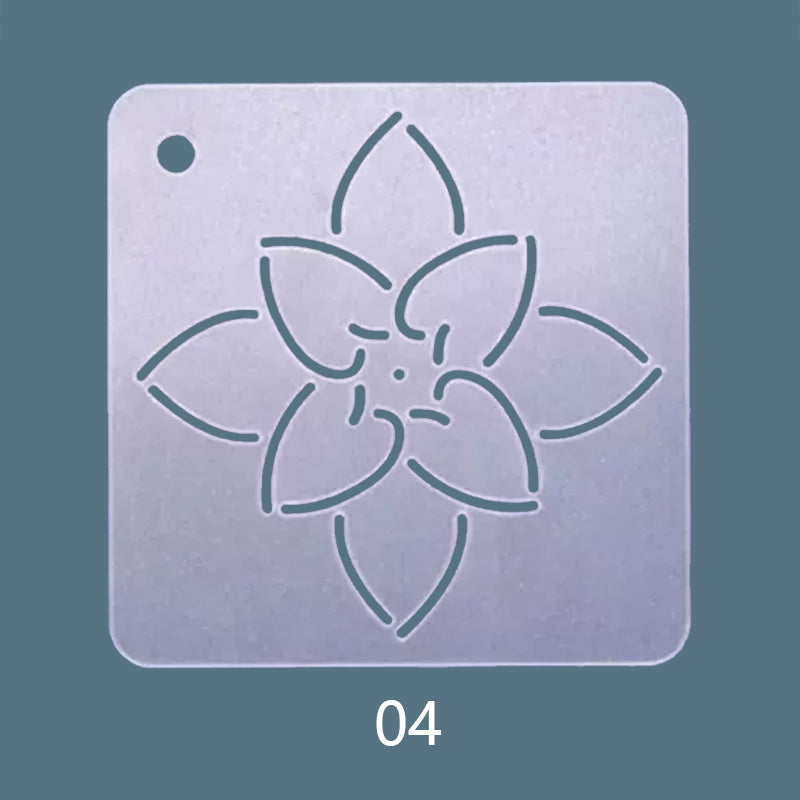 Frosted Textured Mesh Curved Ruler