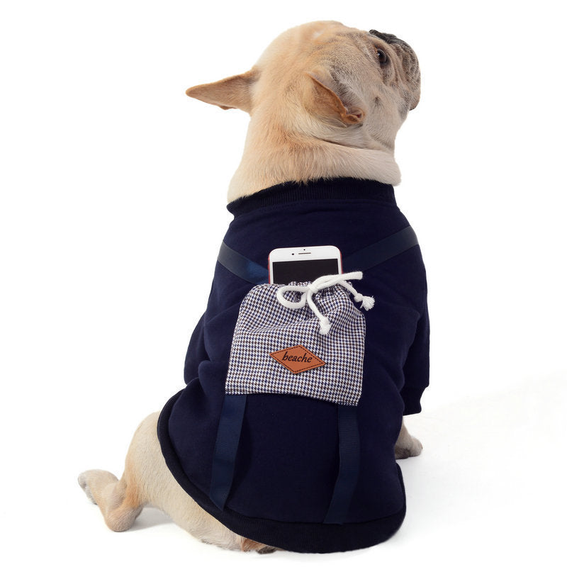 New pet dog padded sweater coat