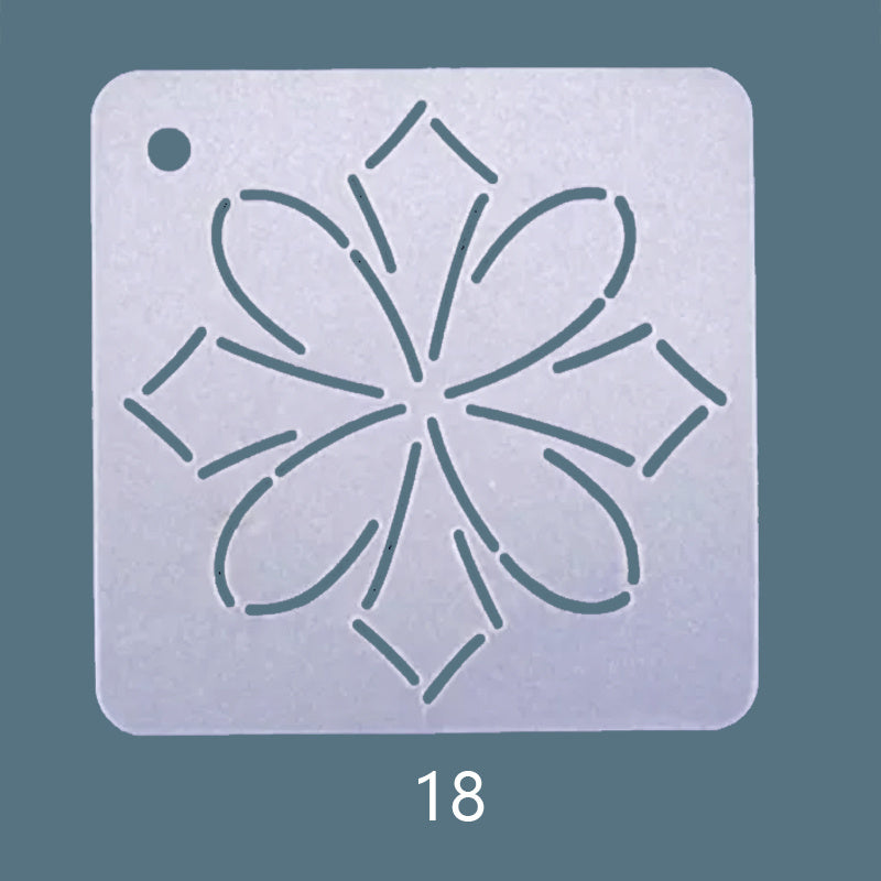 Frosted Textured Mesh Curved Ruler