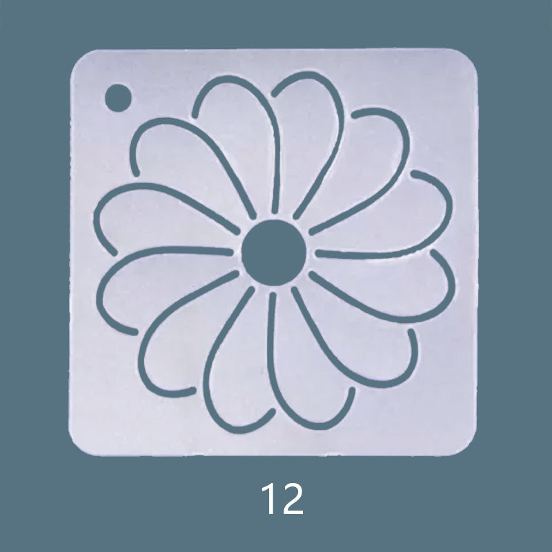 Frosted Textured Mesh Curved Ruler