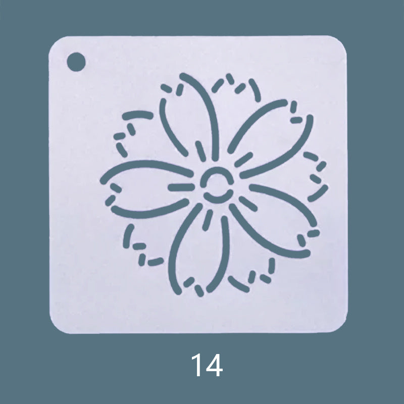 Frosted Textured Mesh Curved Ruler