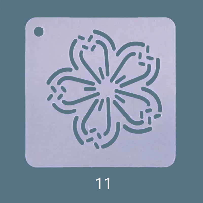 Frosted Textured Mesh Curved Ruler