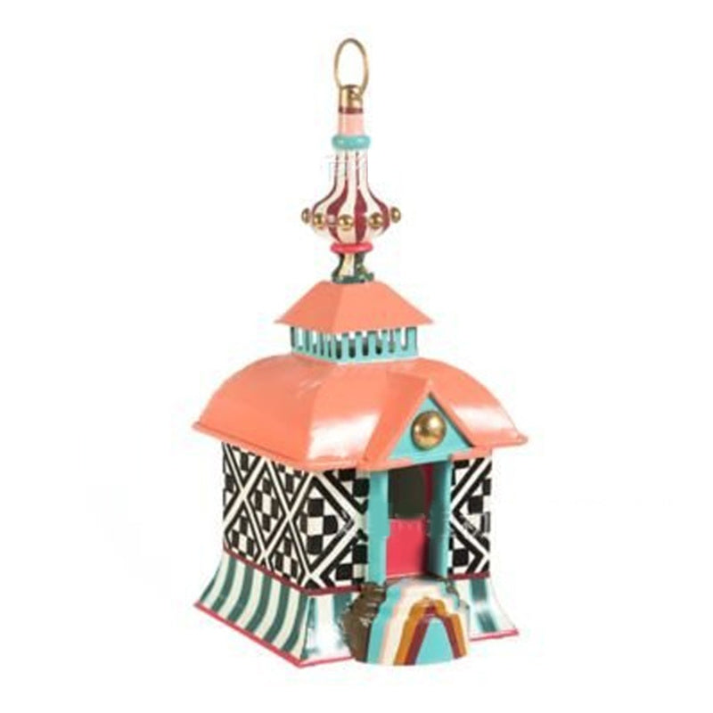 Hand Painted Pendant Bird Feeder