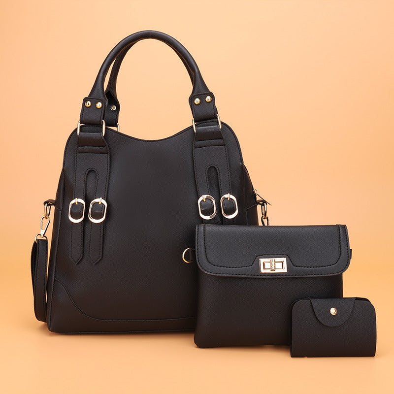 New Fashion Belt Decorative Three-piece Bag