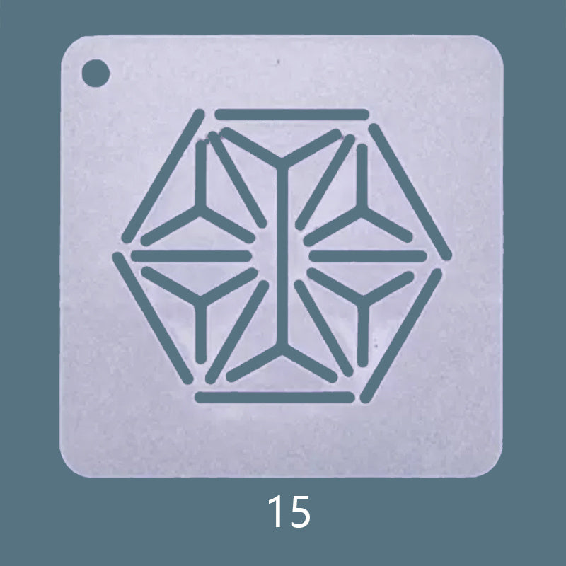 Frosted Textured Mesh Curved Ruler