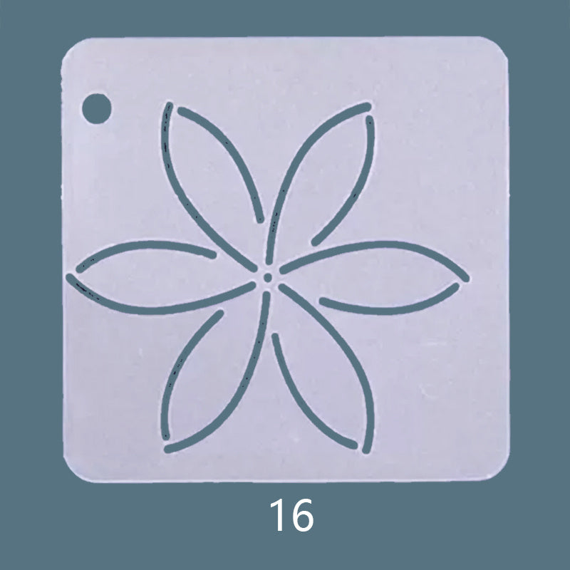 Frosted Textured Mesh Curved Ruler