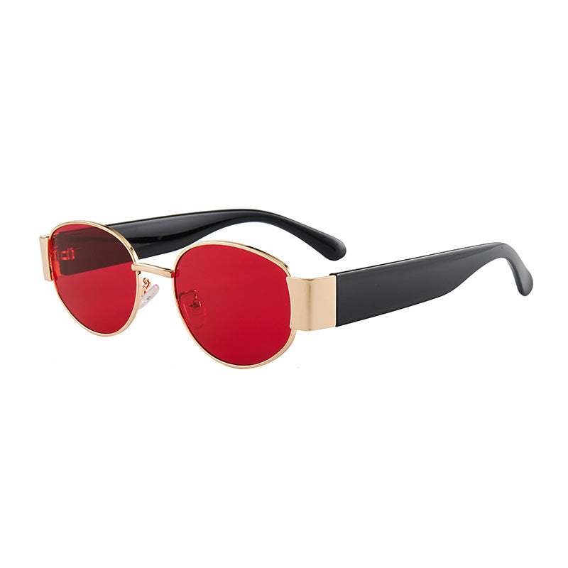 Trendy Small Frame Round Sunglasses Women Men Luxury