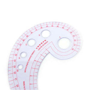 Comma Curve Ruler 6-word Multi-function Proofing