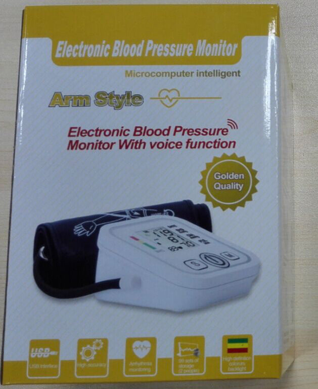 Automatic Arm Type Home Medical Voice Intelligent Selling Instrument Manometer