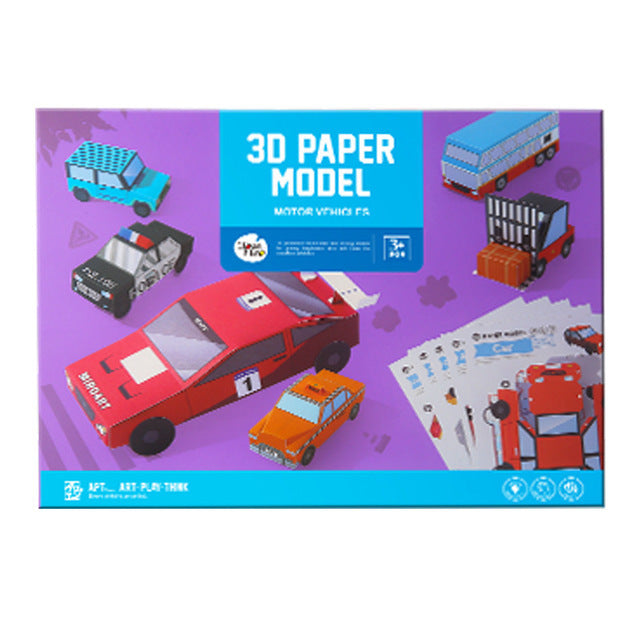 DIY Handmade Three-dimensional Origami Children's Educational Toys