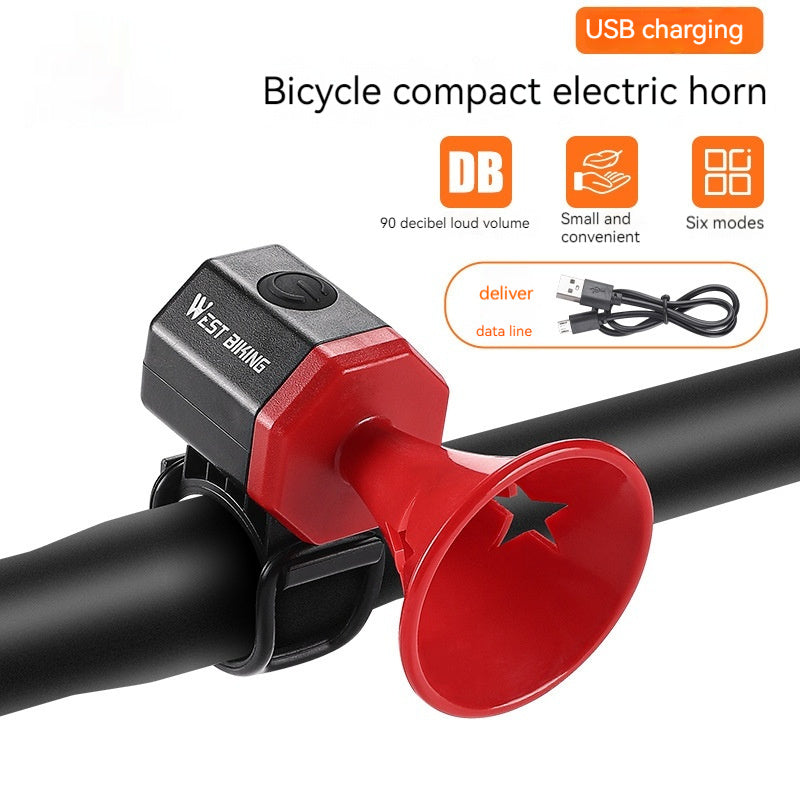 Bicycle Horn USB Charging Bell