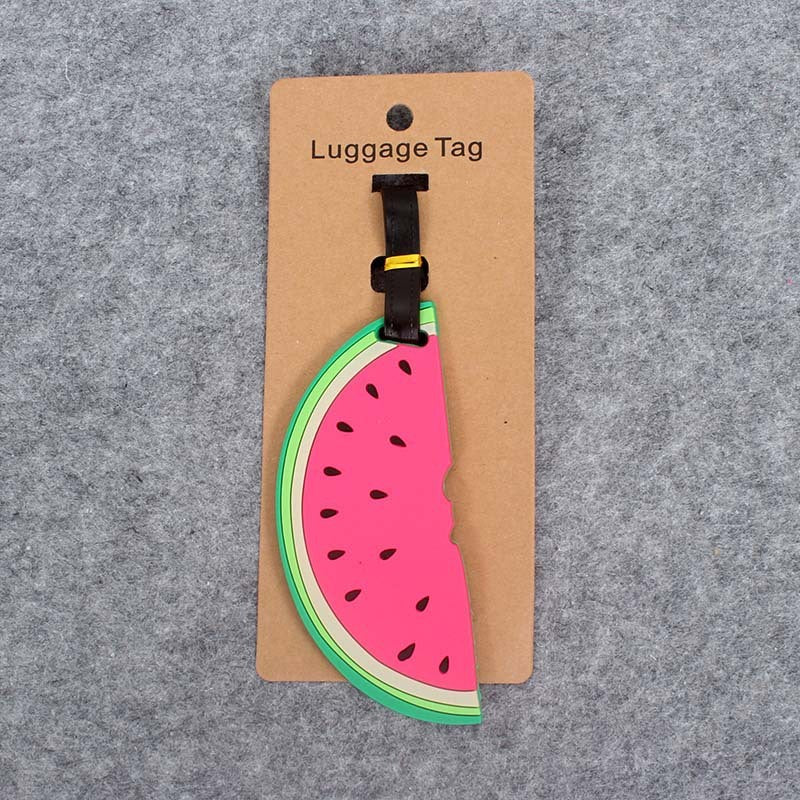 Travel Accessories Cute Animals And Fruits Luggage Tag